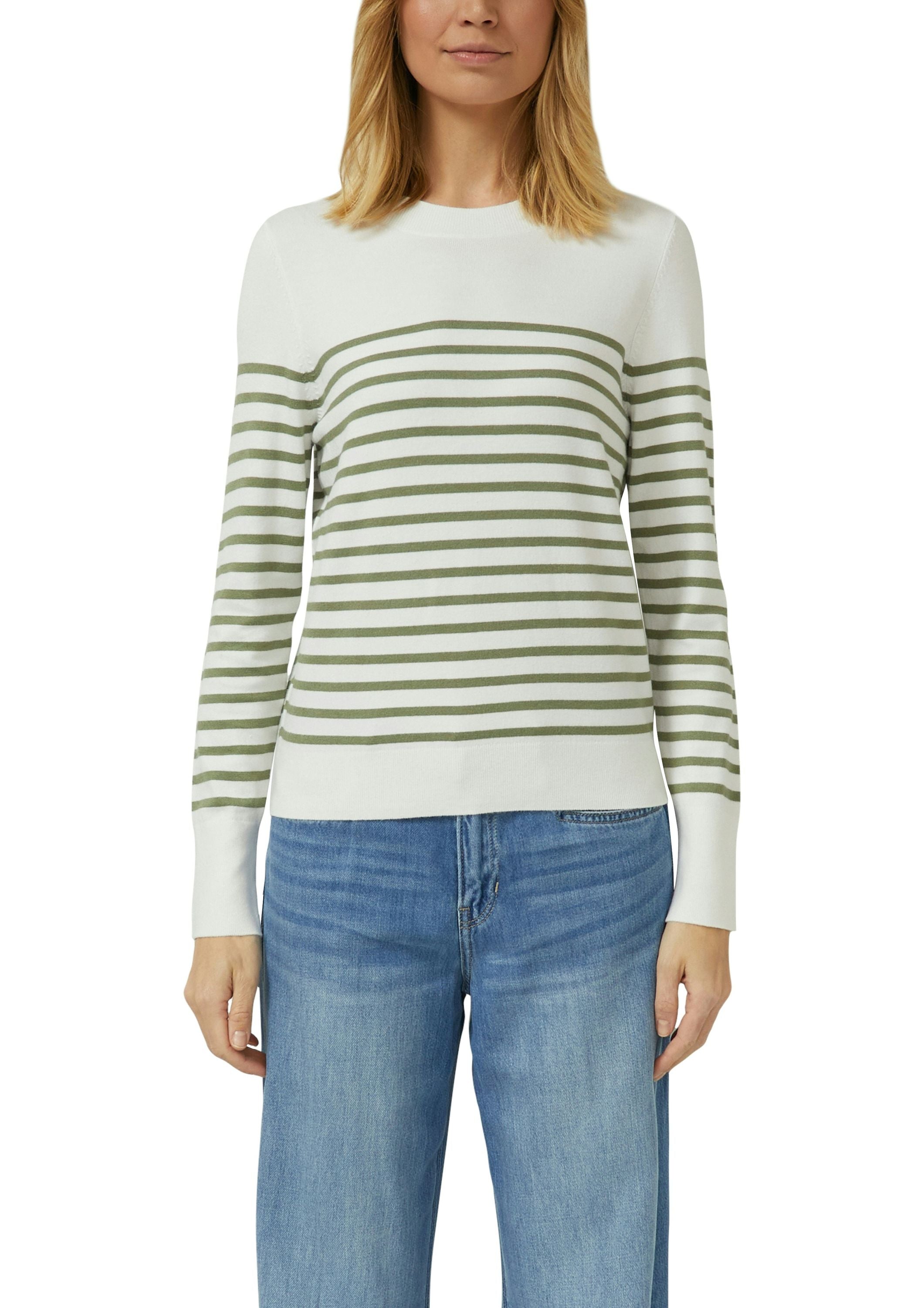 Strickpullover aus Viskosemix