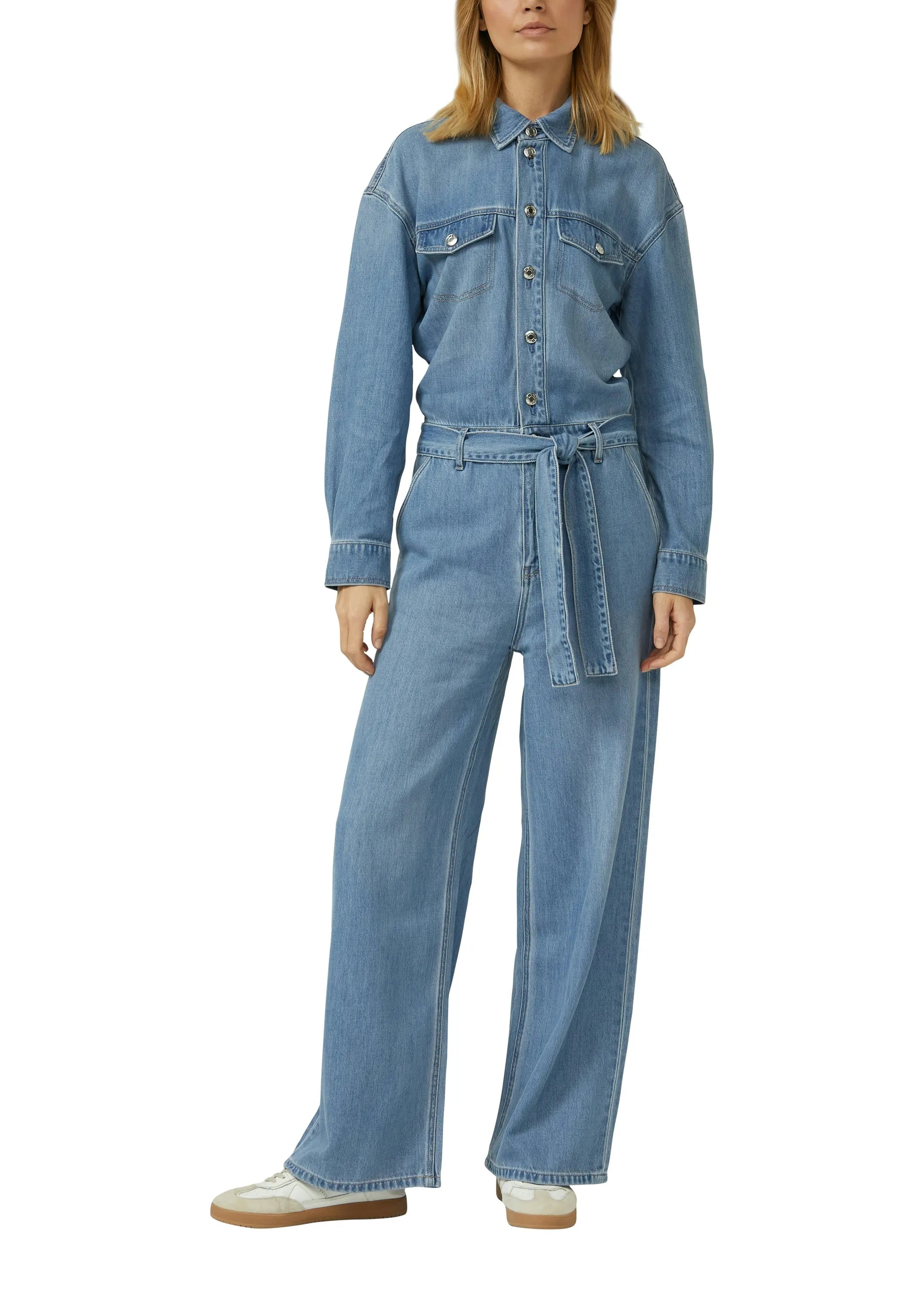 Jumpsuit Maxi aus Lyocellmix