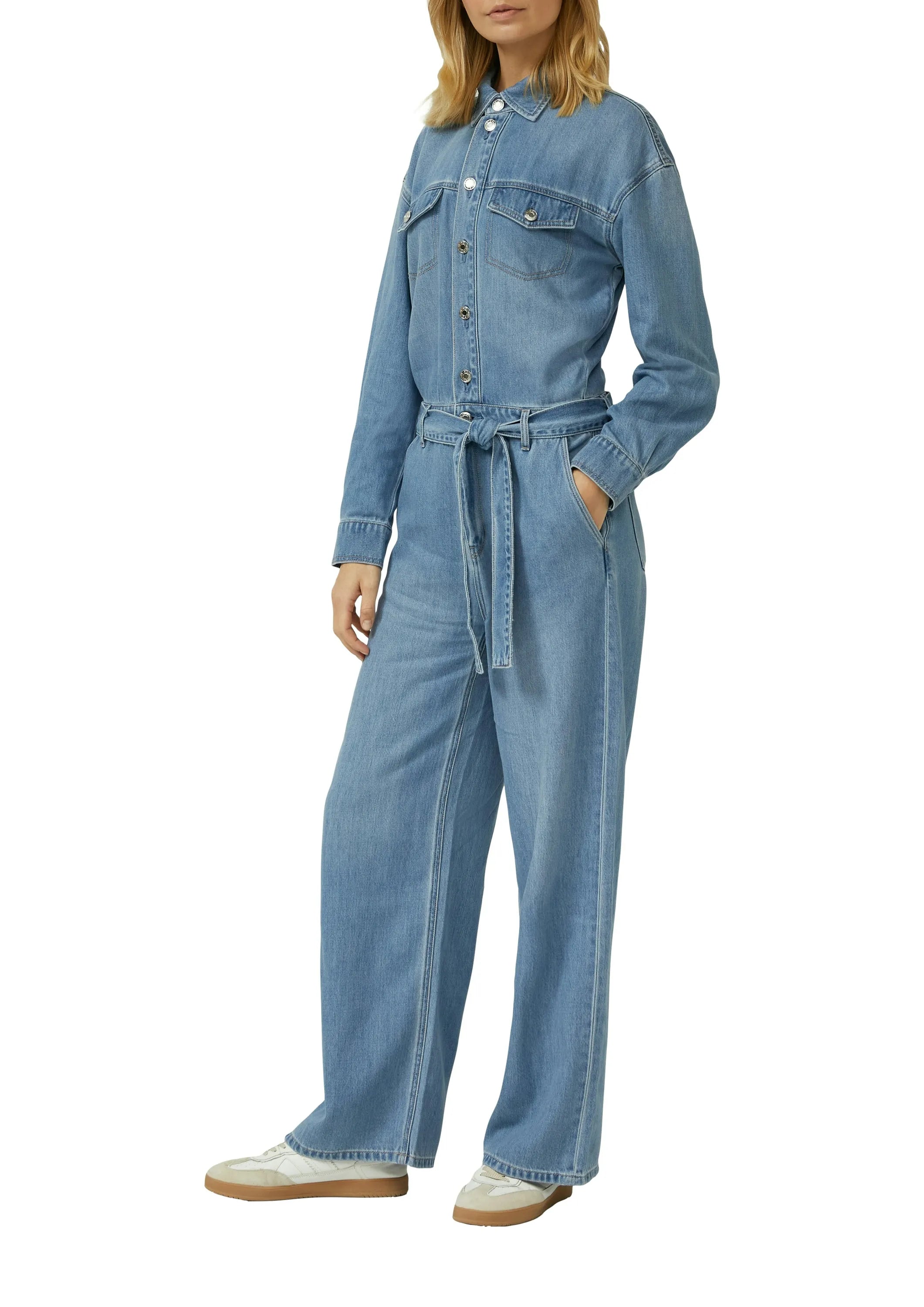 Jumpsuit Maxi aus Lyocellmix