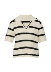 Strickpullover mit V-Ausschnit