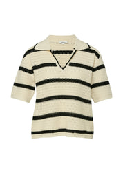Strickpullover mit V-Ausschnit