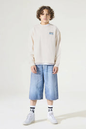 Sweatshirt aus Baumwolle