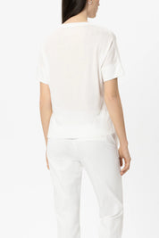T-Shirt aus Lyocellmix