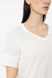 T-Shirt aus Lyocellmix