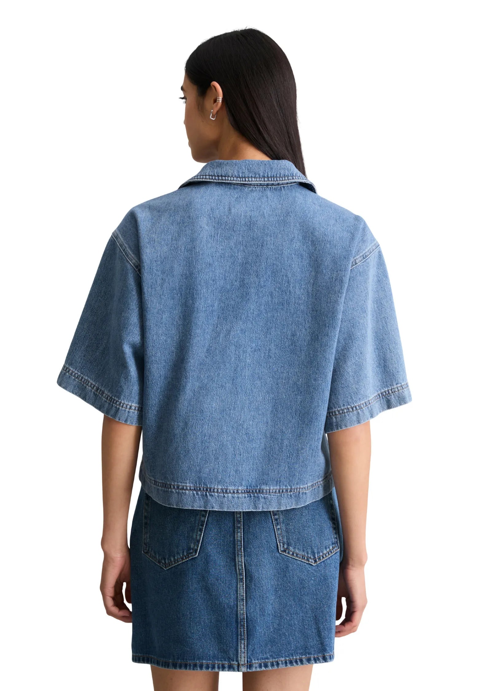Jeans-Tunika Relaxed Fit