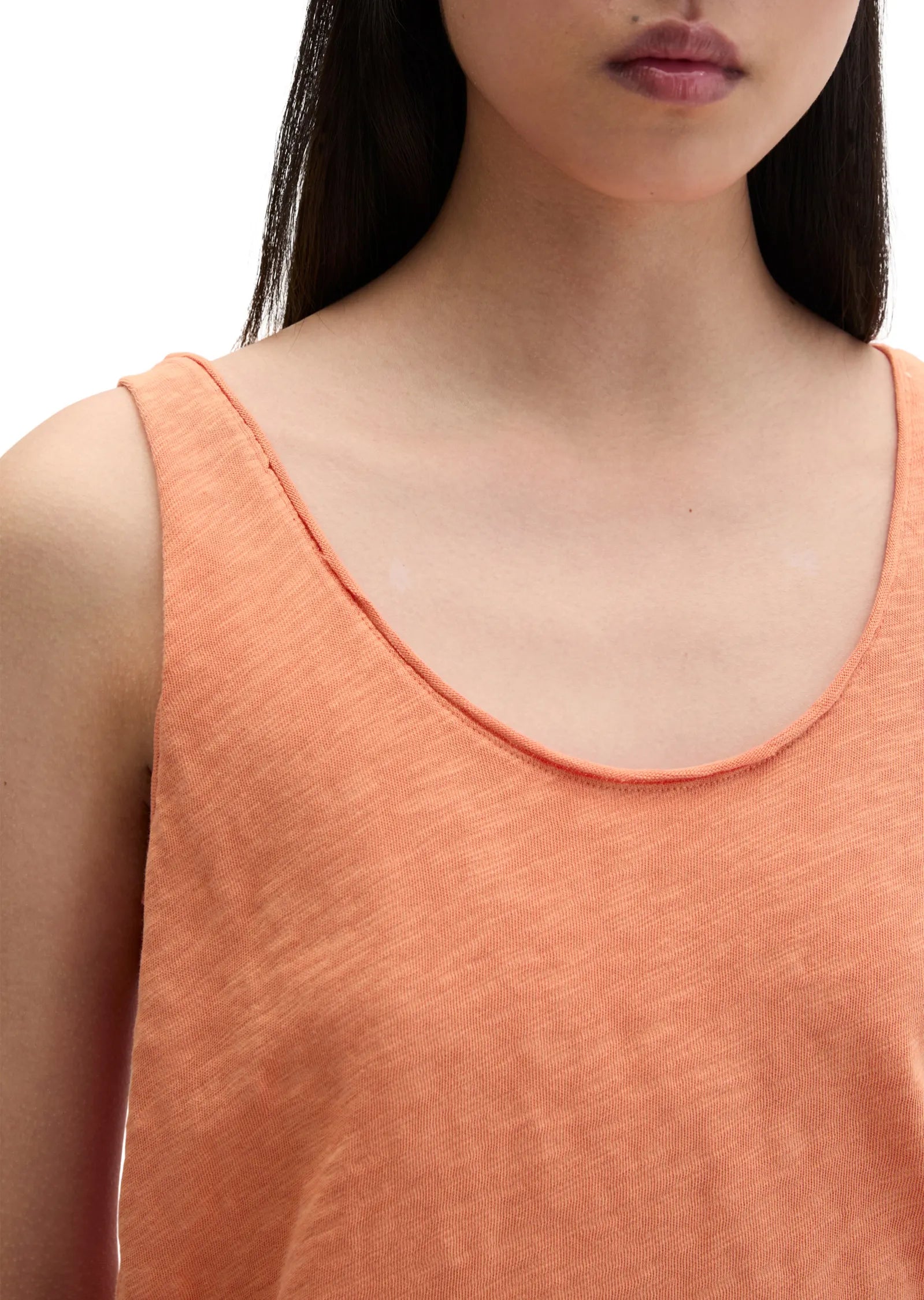 Top Regular Fit aus Baumwolle