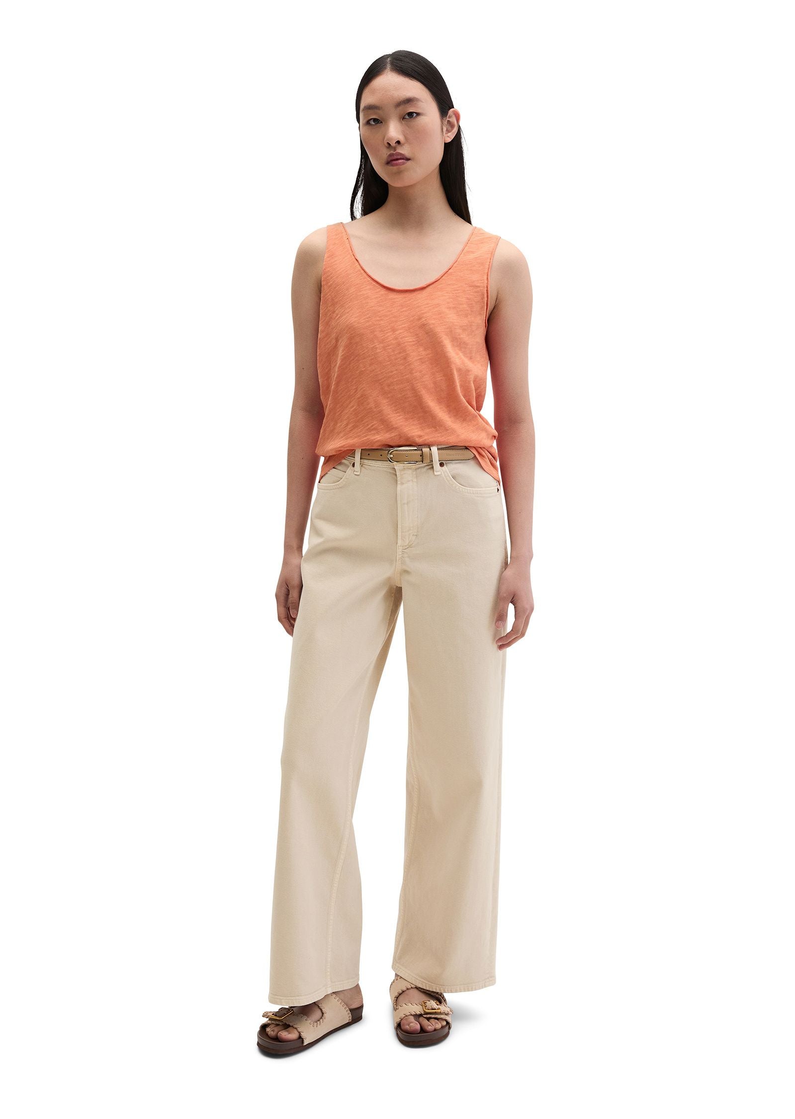 Top Regular Fit aus Baumwolle