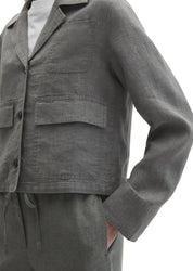 Leinenjacke Relaxed Fit