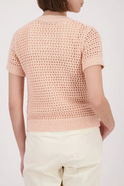 Strickjacke aus Baumwollmix