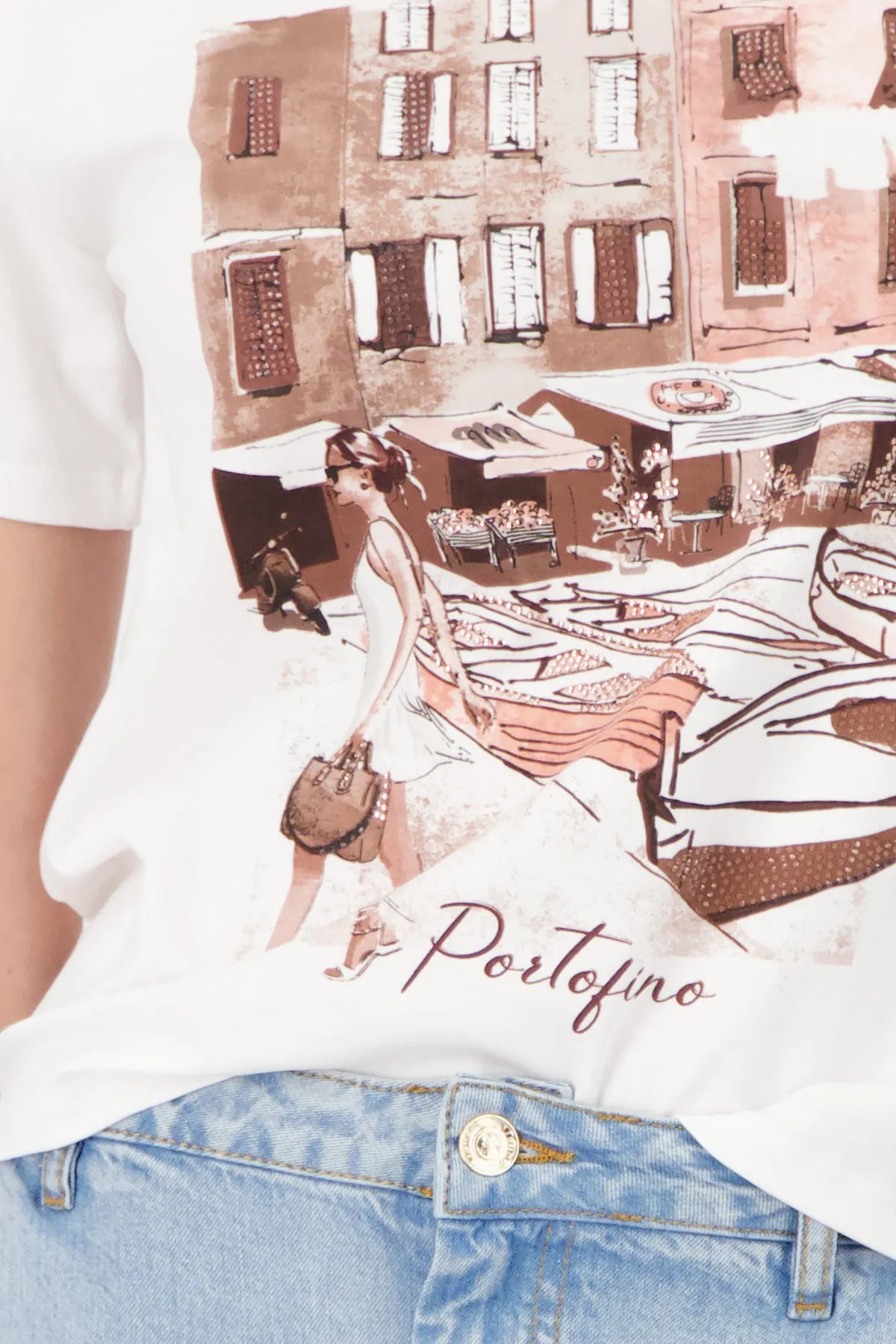 T-Shirt aus Baumwolle