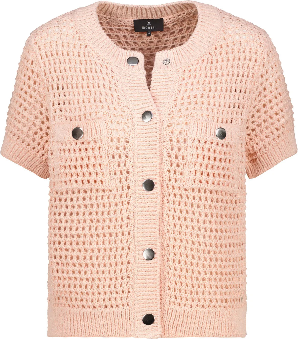 Strickjacke aus Baumwollmix
