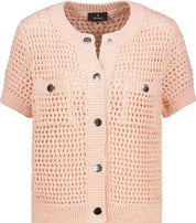Strickjacke aus Baumwollmix