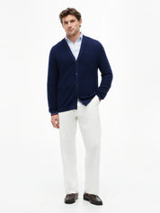 Strickcardigan aus Baumwollmix