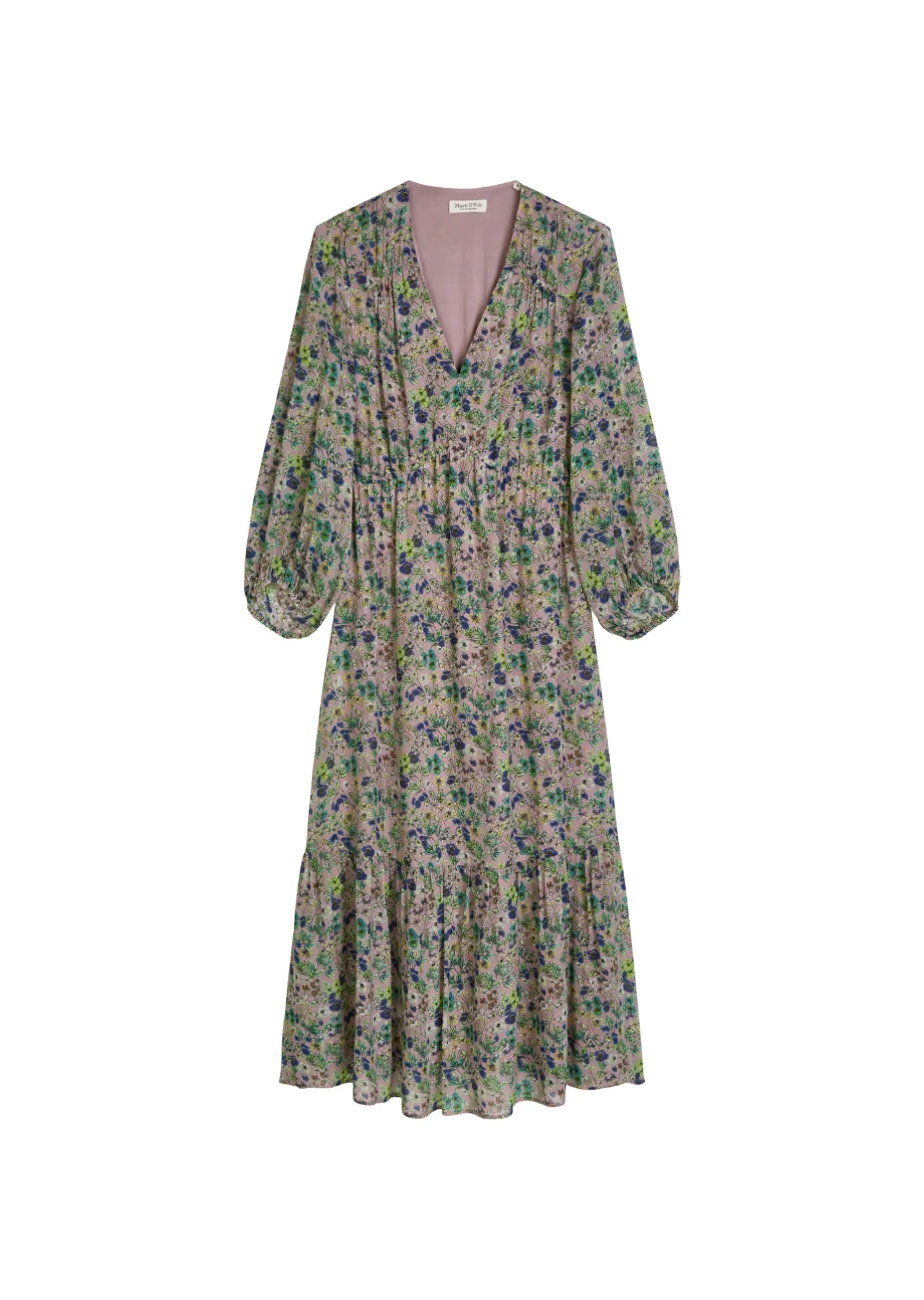 Freizeitkleid Midi aus Viskose