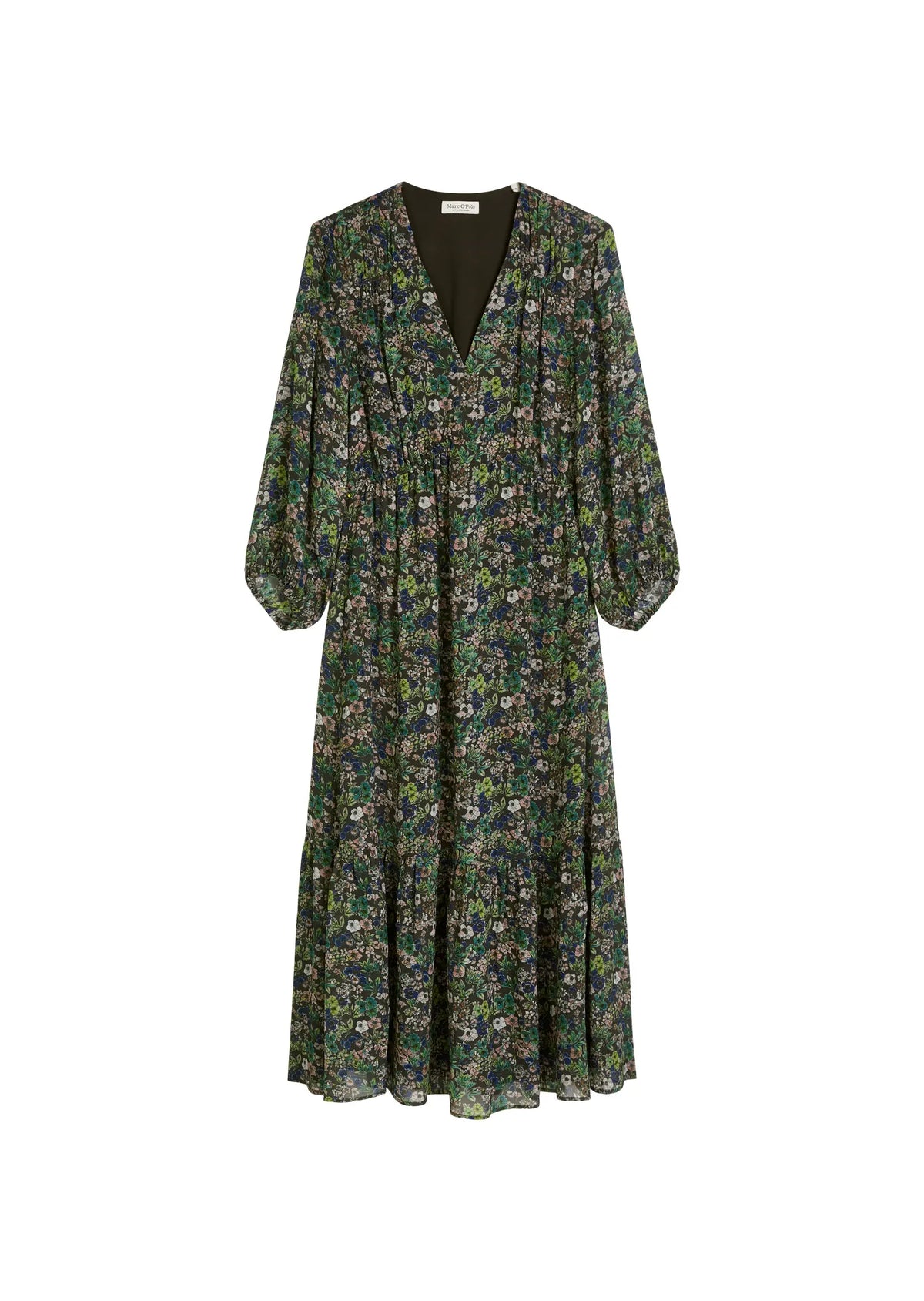 Freizeitkleid Midi aus Viskose