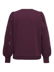 Sweatshirt CARFEMME aus Baumwollmix