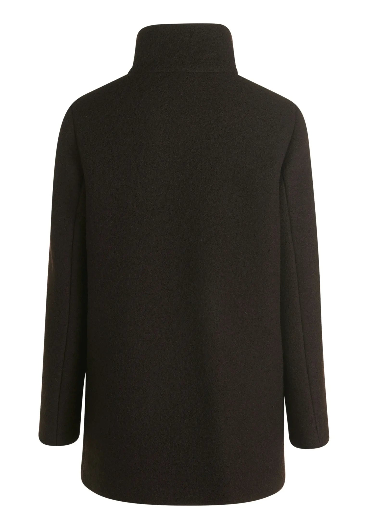 Wolljacke mit Stehkragen