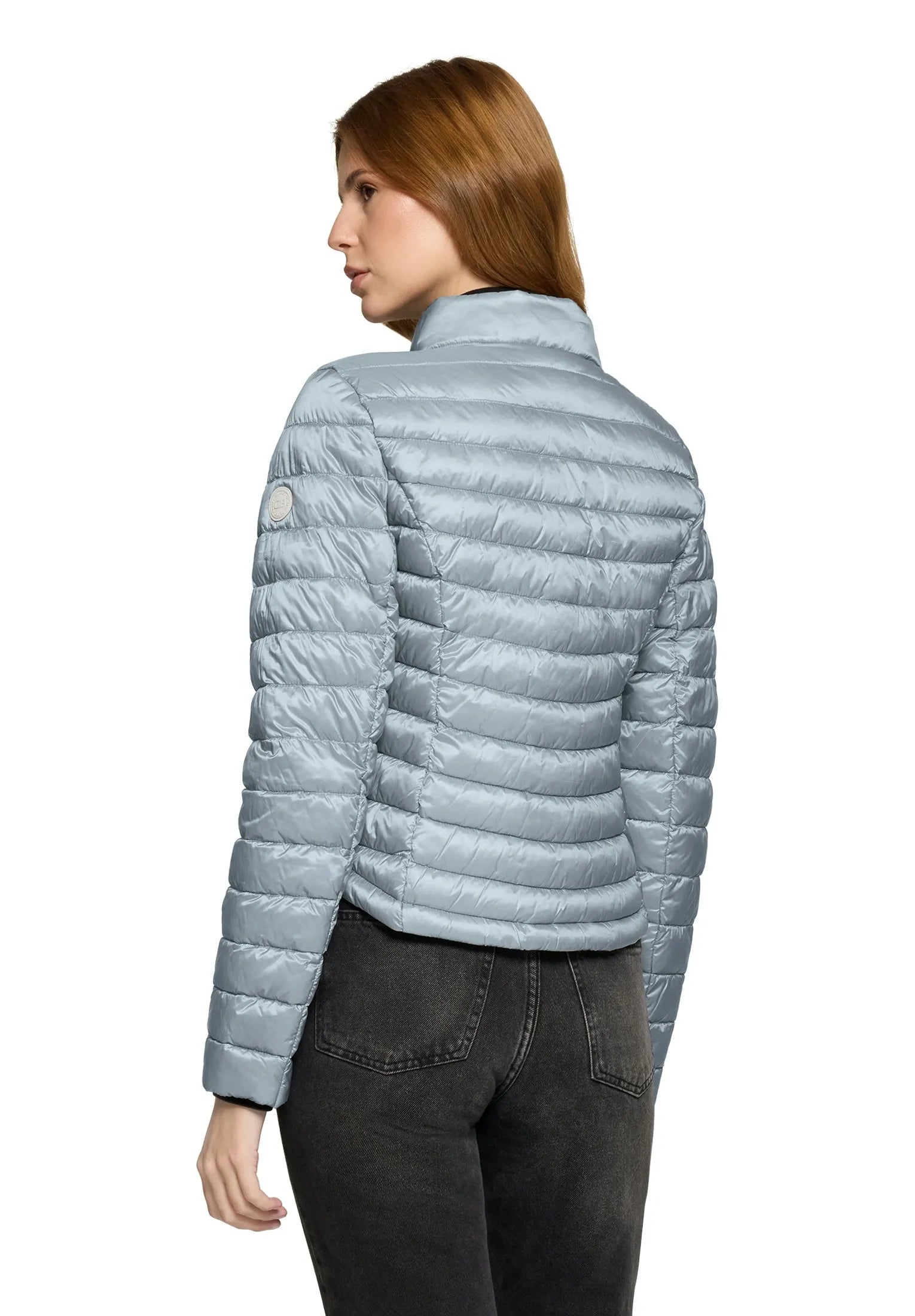Steppjacke mit Stehkragen