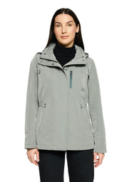 Übergangsjacke mit Kapuze