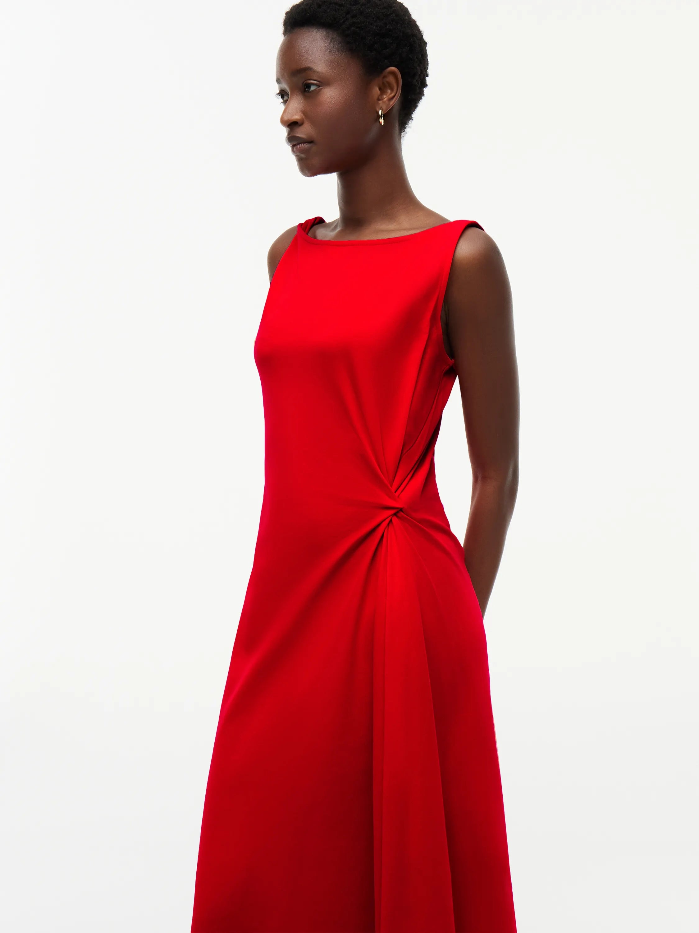 Freizeitkleid Midi aus Baumwolle