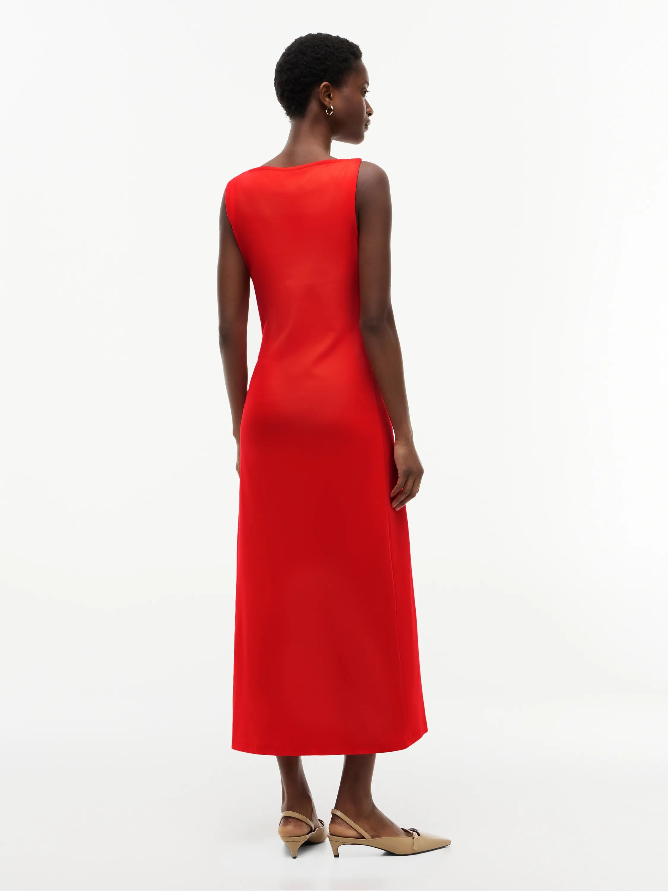 Freizeitkleid Midi aus Baumwolle