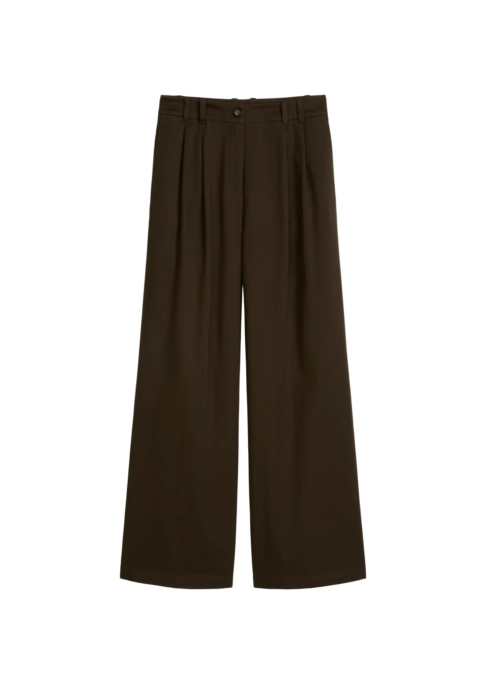 Bundfaltenhose Wide Leg