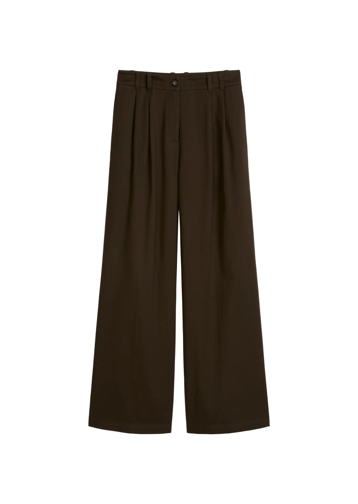 Bundfaltenhose Wide Leg