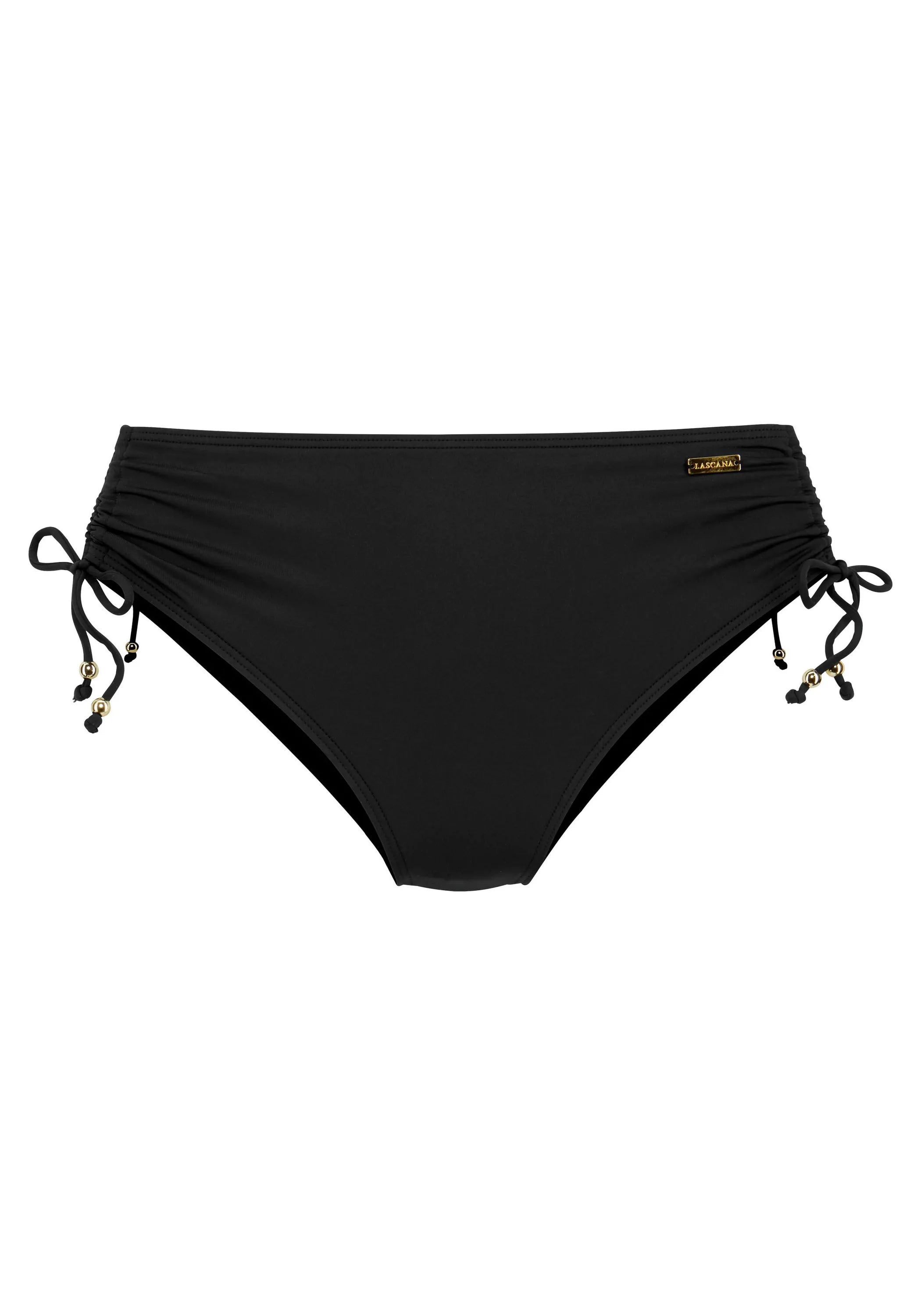 Bikini-Slip mit Raffung