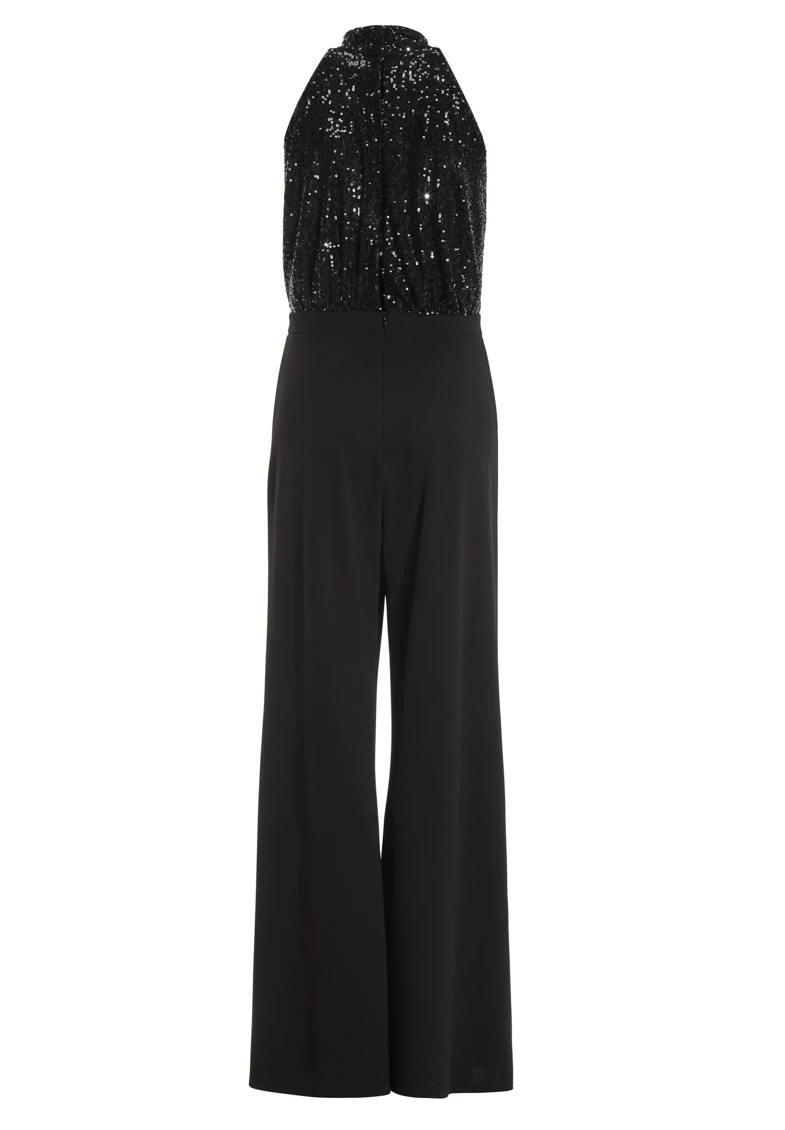 Jumpsuit mit Pailletten-Top