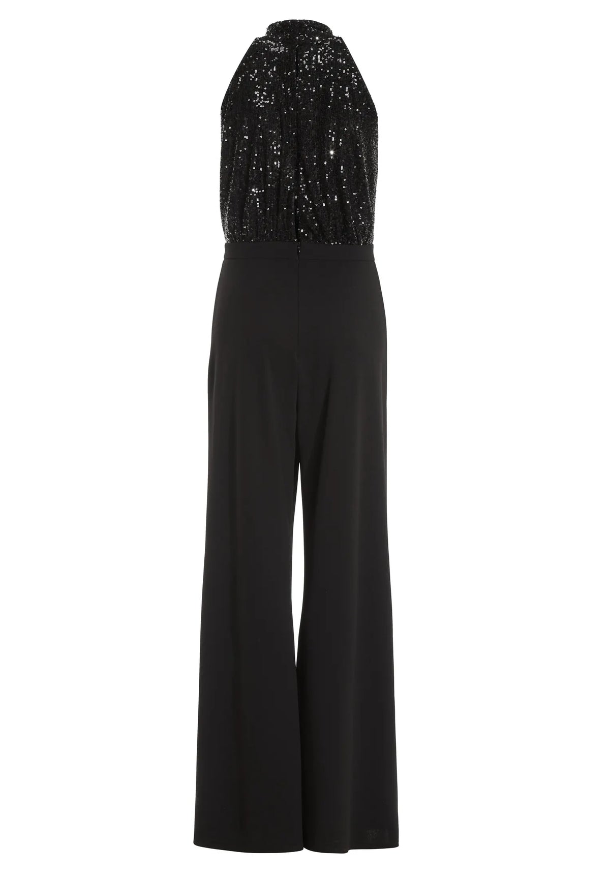 Jumpsuit mit Pailletten-Top