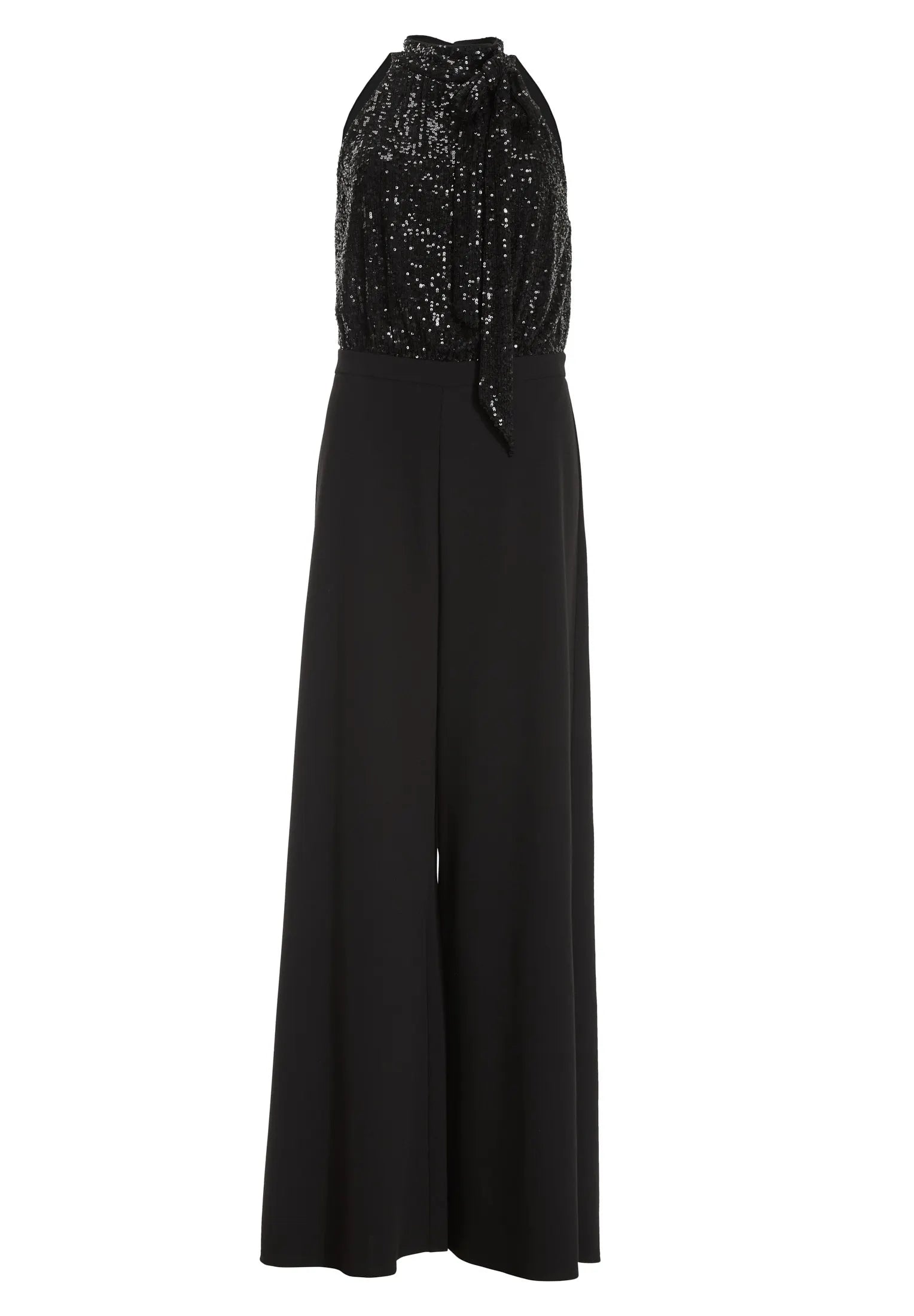Jumpsuit mit Pailletten-Top