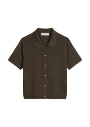 Strick-Cardigan aus Baumwolle