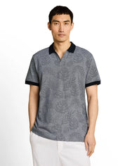 Jacquard Polo-Shirt mit Muster