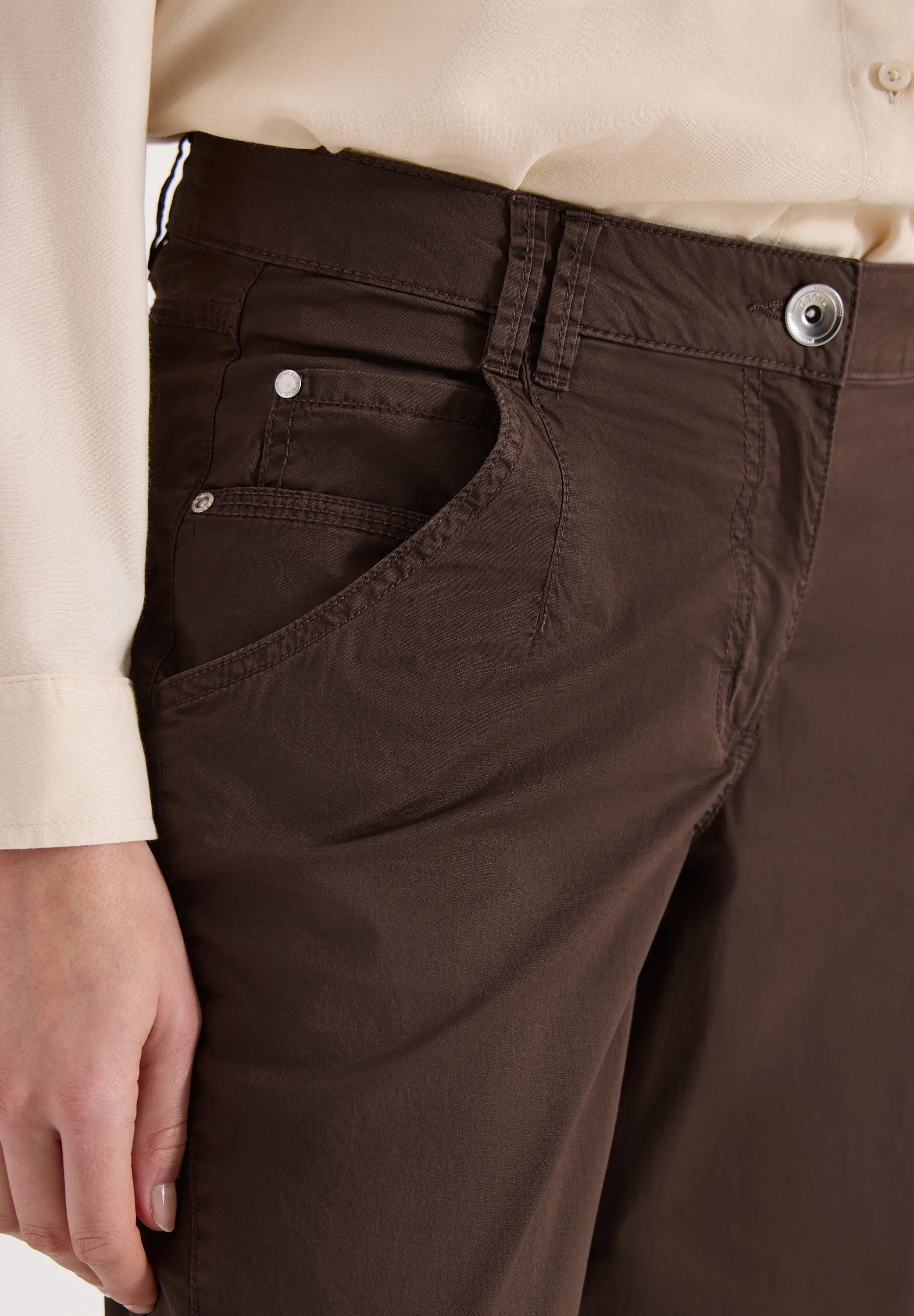 Chinohose SCARLETT Barrel Fit