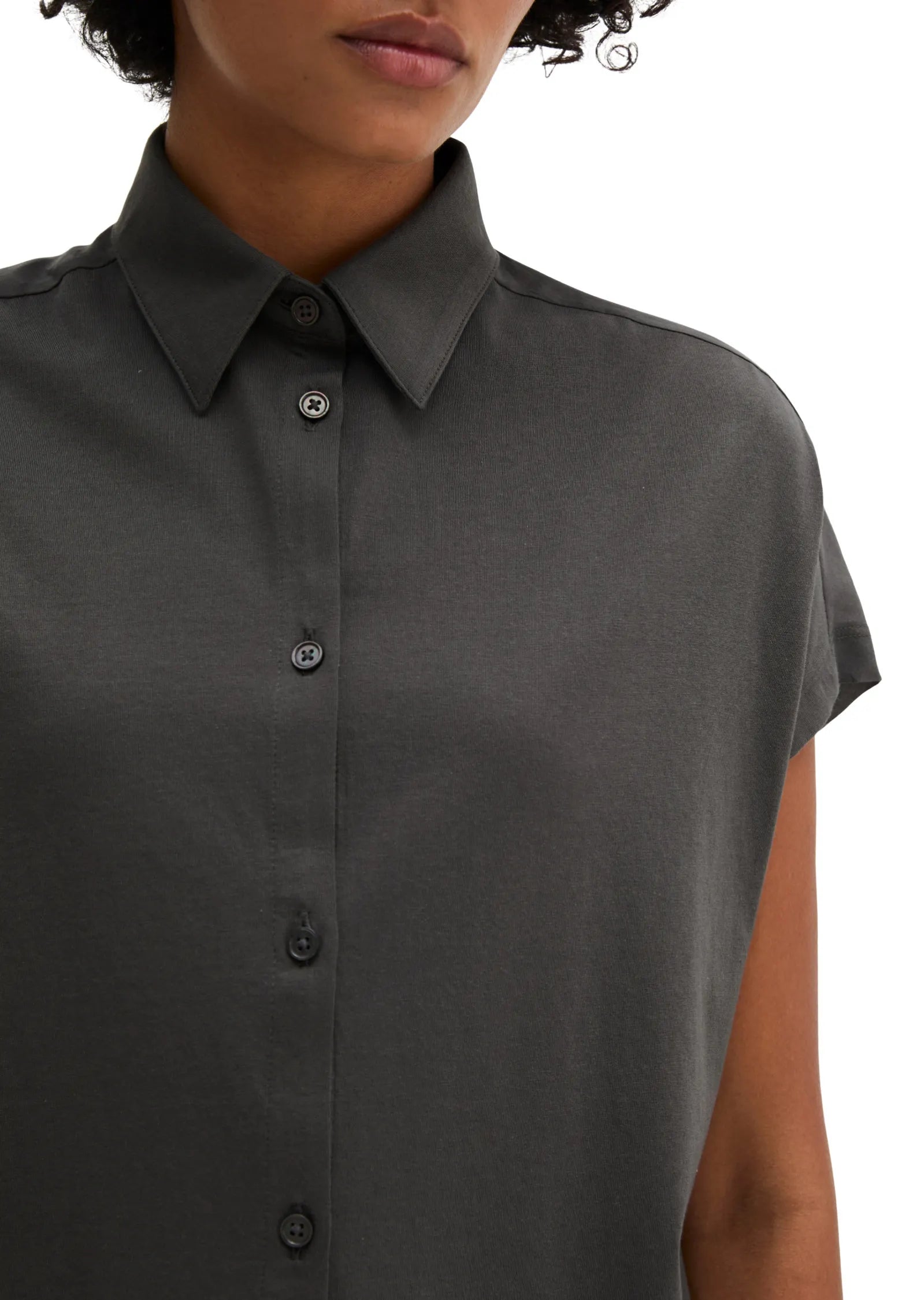 Jerseybluse Loose Fit