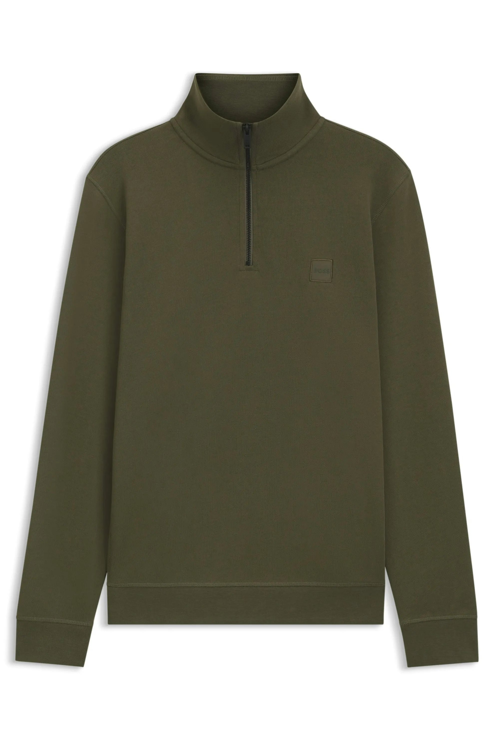 Sweatshirt ZETRUST mit Troyerkragen