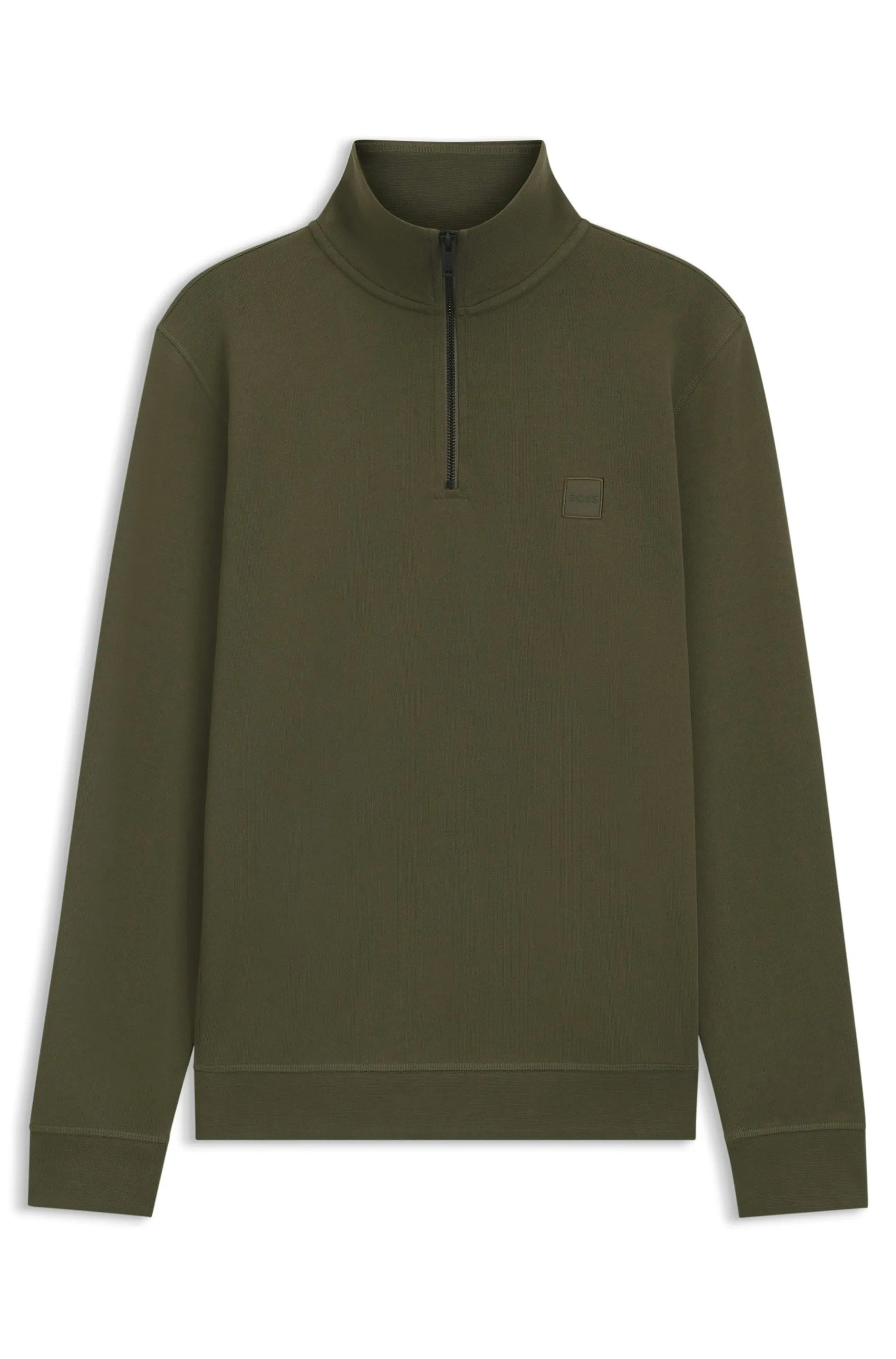 Sweatshirt ZETRUST mit Troyerkragen