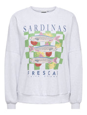 Sweatshirt ONLDEBORAH aus Baumwollmix