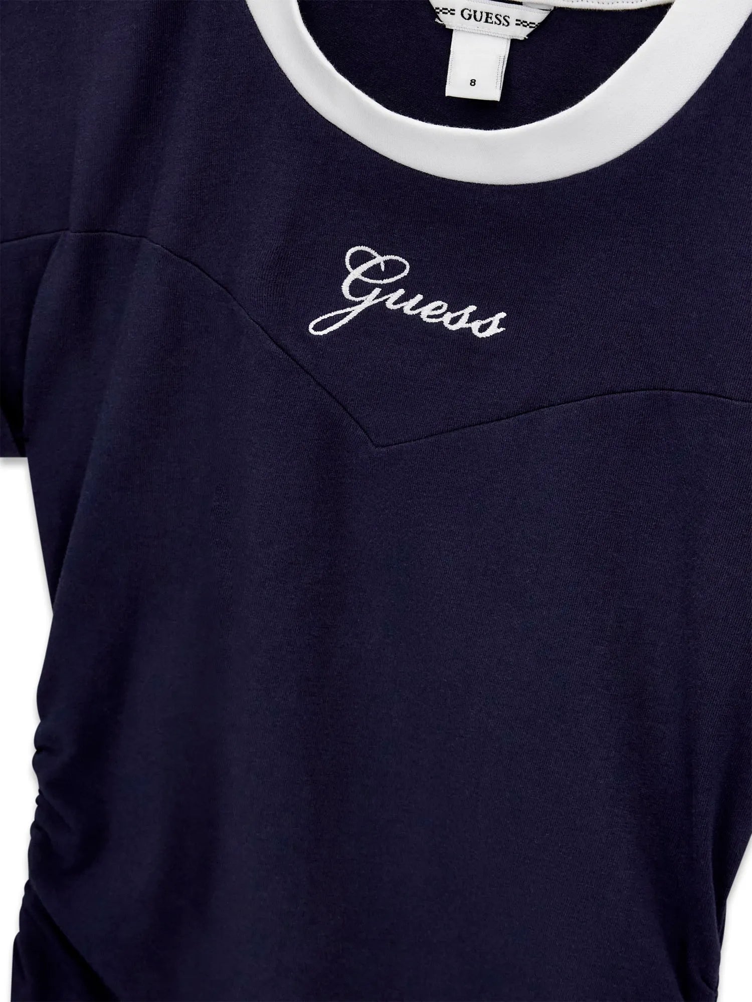 T-Shirt-Kleid Mini aus Baumwolle