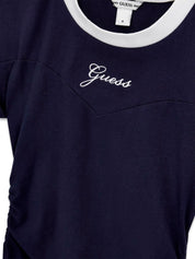T-Shirt-Kleid Mini aus Baumwolle