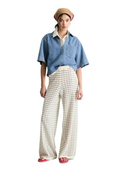 Strickhose Wide Leg