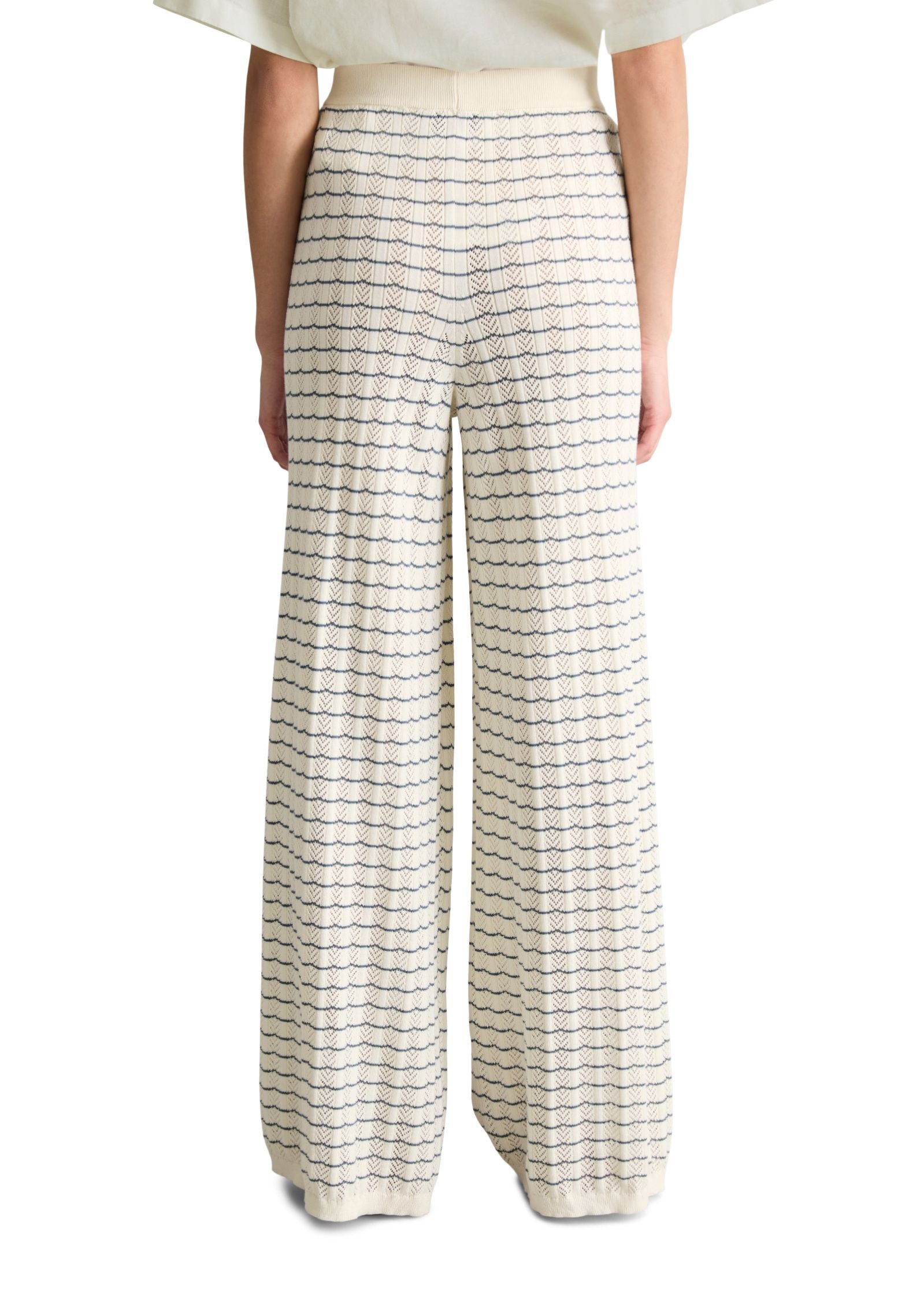 Strickhose Wide Leg
