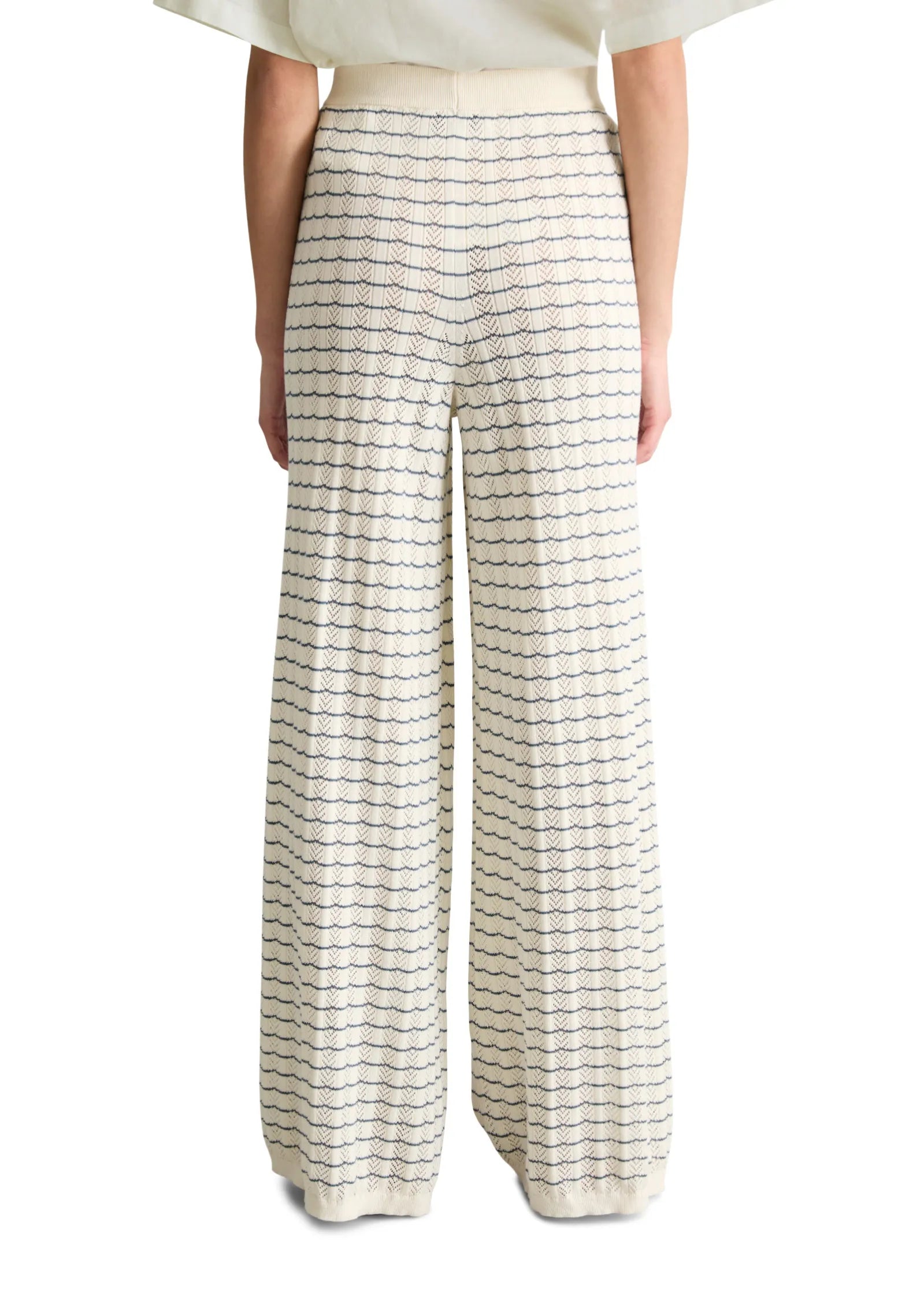 Strickhose Wide Leg
