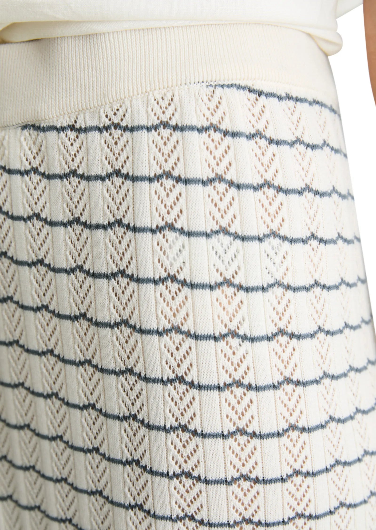 Strickhose Wide Leg