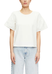 T-Shirt aus Baumwollmix