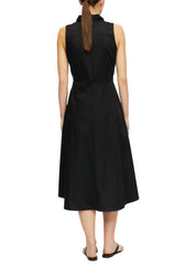 Hemdblusenkleid Midi aus Baumwollmix
