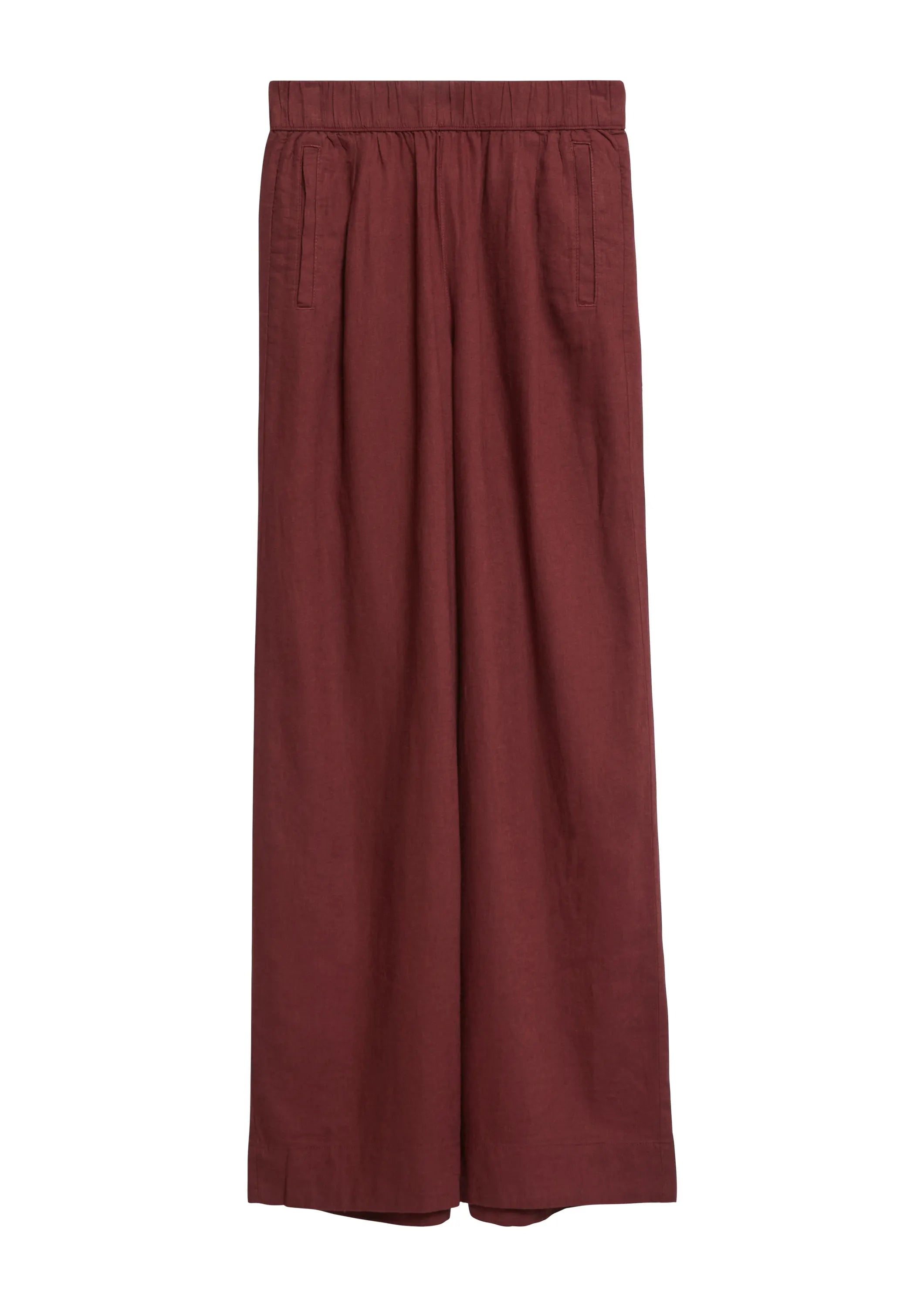 Leinenhose Wide Leg