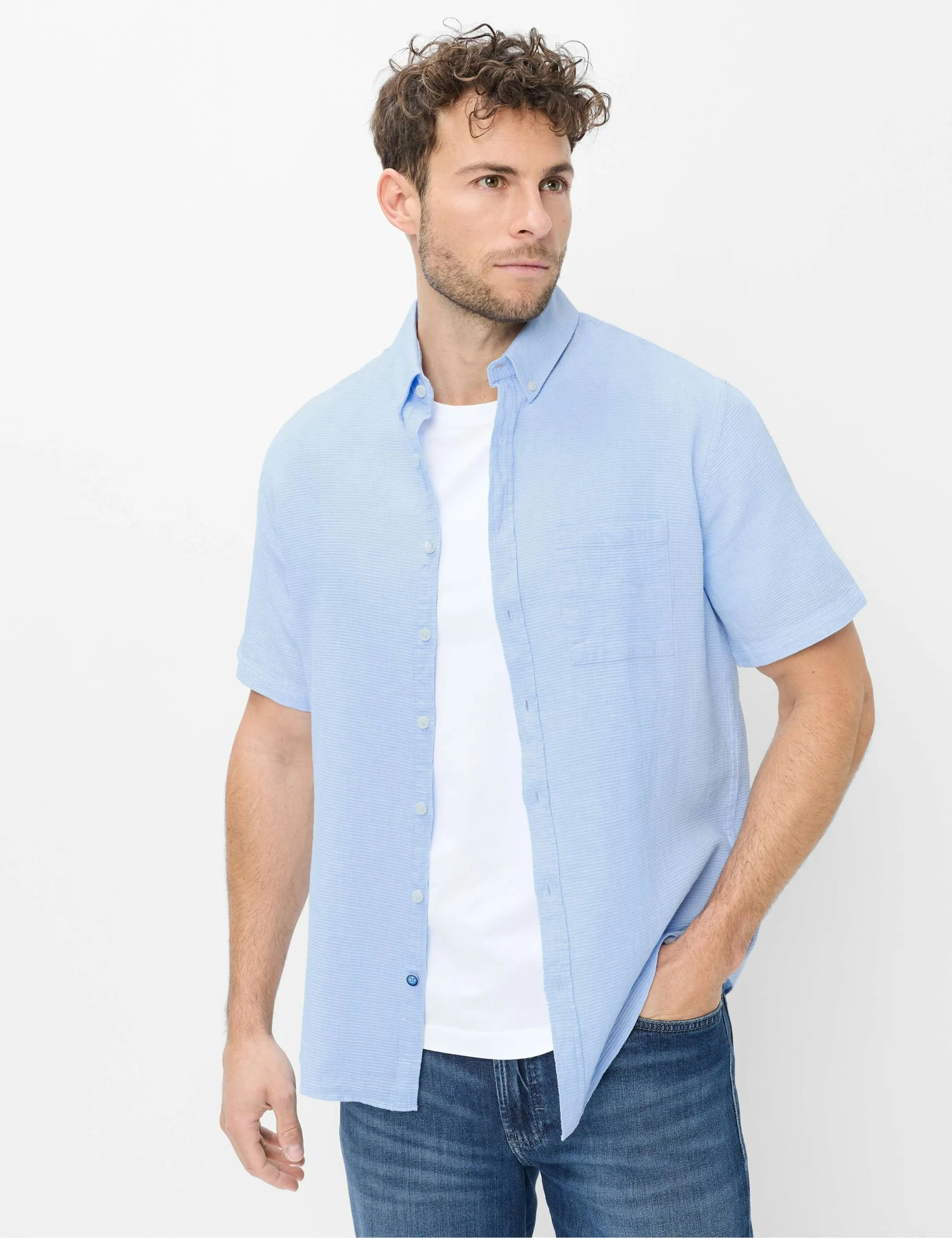 Kurzarmhemd DAN Modern Fit