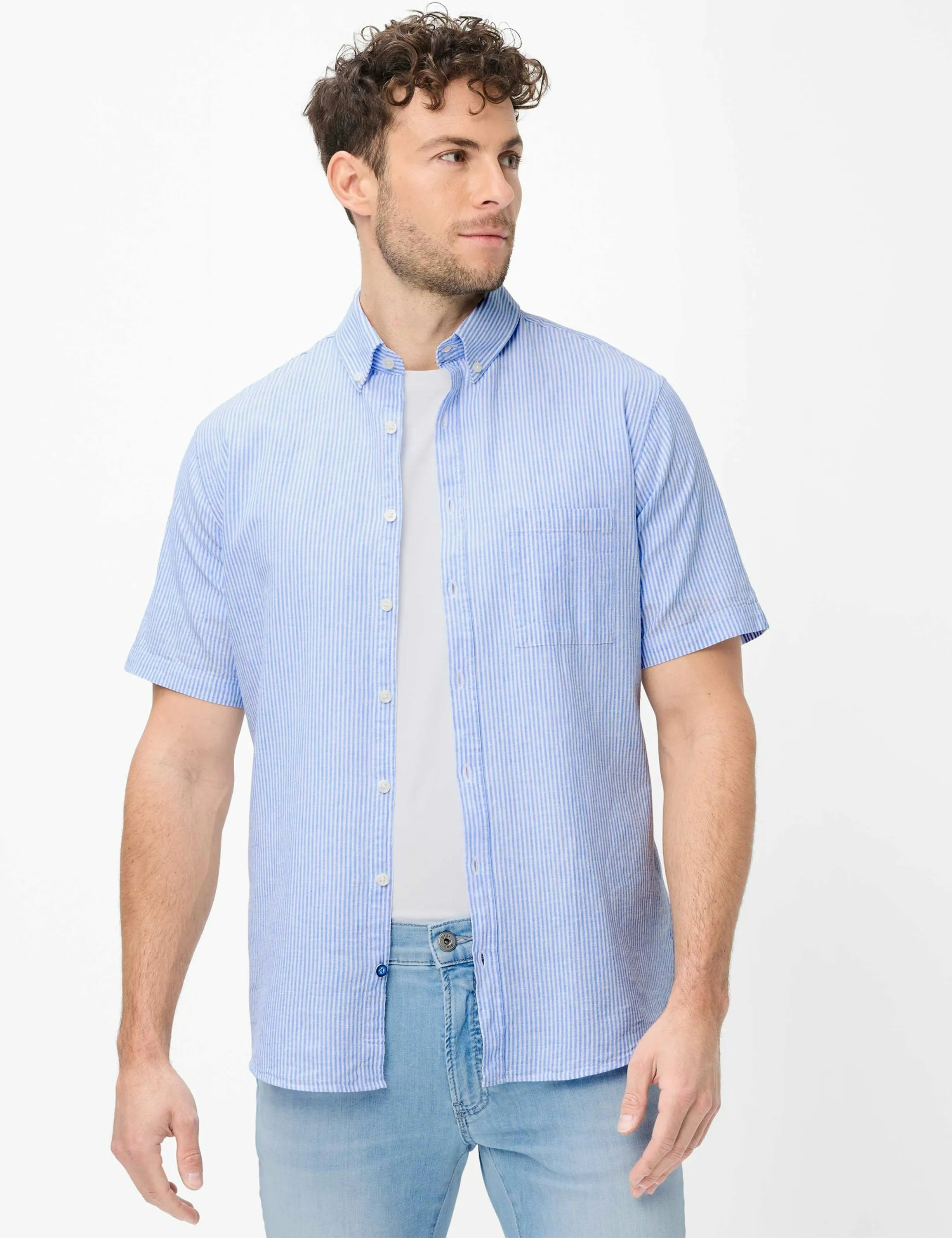 Kurzarmhemd DAN Modern Fit