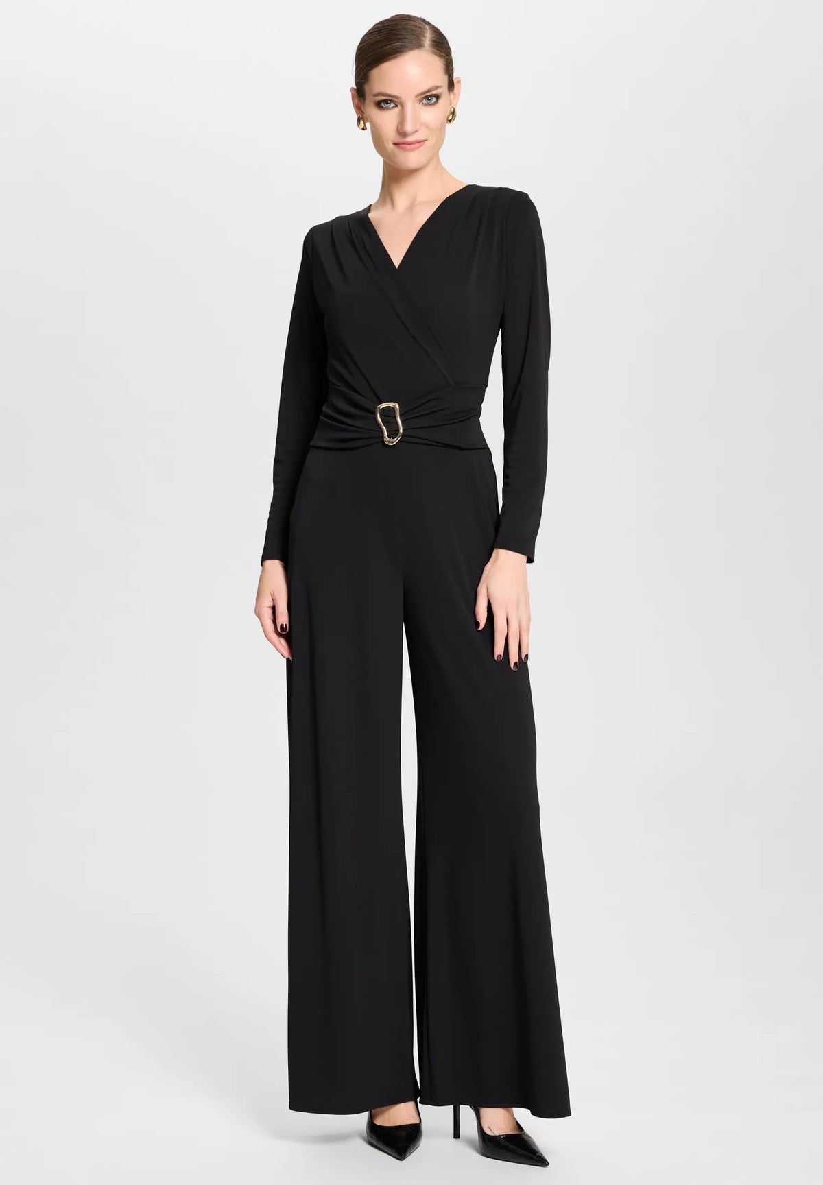 Jumpsuit mit Zierschnalle